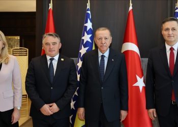 Turkish president, Bosnia and Herzegovina Presidential Council’s members discuss relations, global issues
