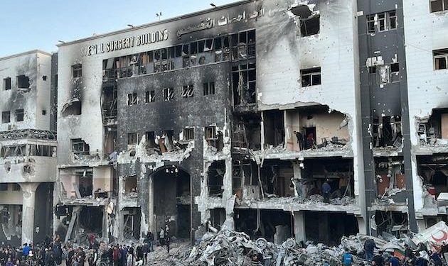 Al-Shifa Hospital gutted by Israeli forces