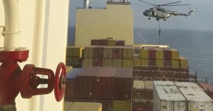 Breaking: Iran’s Revolutionary Guards seize vessel ‘linked to Israel’ near Strait of Hormuz
