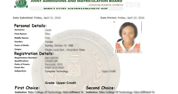 1,665 Nigerian students used fake A-level results for ‘direct entry’ university admission: JAMB