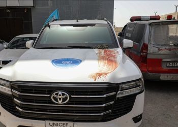 UNICEF says its vehicle ‘hit by live ammunition’ at Gaza entry point