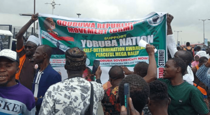 Ibadan: Police nab 20 suspected Yoruba Nation agitators, recover guns, cutlasses, charms