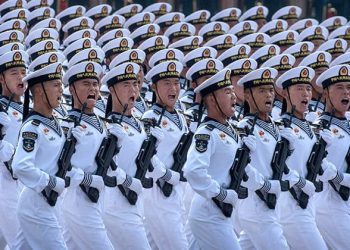 China trying to gain territory through force, says US admiral