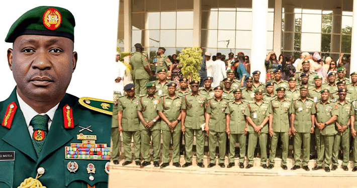 Nigeria’s defence chief calls for army generals’ participation in politics
