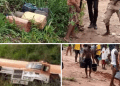 Residents scoop fuel as tanker falls in Edo