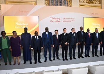 African leaders, French president seek vaccines for Africa