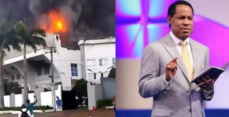 Fire incident, opportunity to build bigger, better Christ Embassy: Oyakhilome