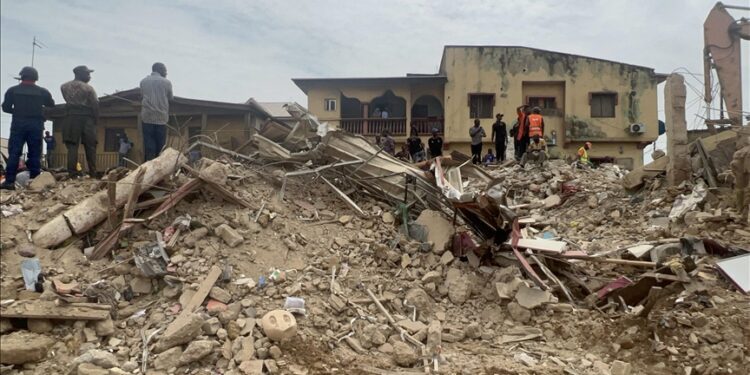 Death toll in Nigerian school building collapse rises to 22