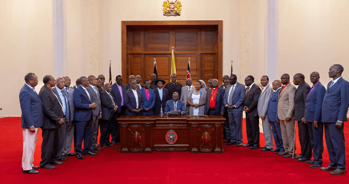 Collapsed Cabinet (Full List): Under-fire Ruto sacks all his ministers