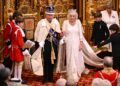 Trumpets, tiaras and tradition on display as King Charles III presides over opening of Parliament