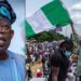 Tinubu, traditional, religious leaders caution Nigerians against planned protests