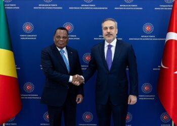 Turkish foreign minister hosts Congolese counterpart