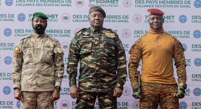Niger, Burkina Faso, Mali military leaders sign treaty to become confederation