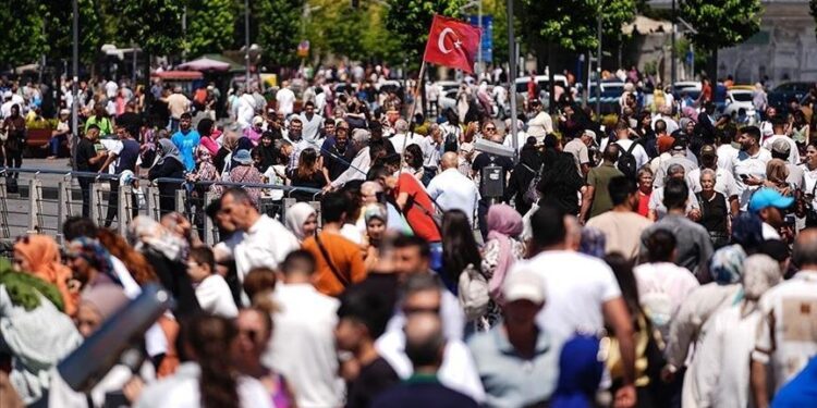 Türkiye ranks 18th worldwide with population of 85.3M