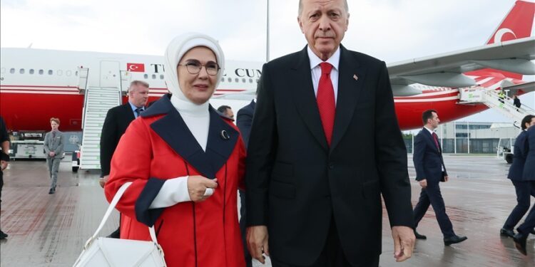 Turkish president arrives in Berlin to watch Türkiye vs. Netherlands EURO 2024 quarterfinal