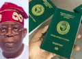 Tinubu raises fees for 32-page passport from N35,000 to N50,000; 64-page from N70,000 to N100,000