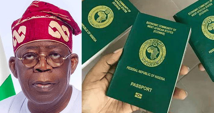 Tinubu raises fees for 32-page passport from N35,000 to N50,000; 64-page from N70,000 to N100,000