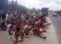 Women protest half-naked in Ondo over killings, kidnappings of farmers by bandits