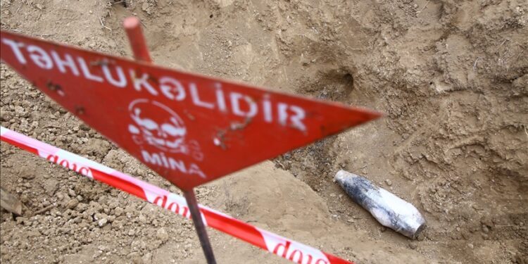 Azerbaijan says it discovered minefield in Lachin region