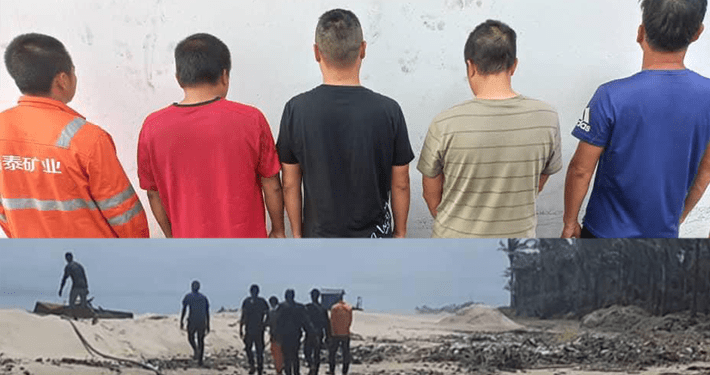 EFCC arrests five Chinese businessmen over alleged illegal mining