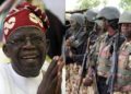Engage our adversaries with gallantry, sophistication, Tinubu tells military