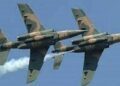 NAF airstrikes kill scores of terrorists in Borno