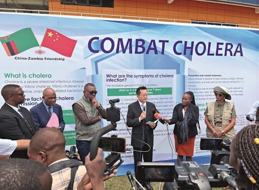 Zambia, China sign MOU to establish African nation’s 1st cholera vaccine plant