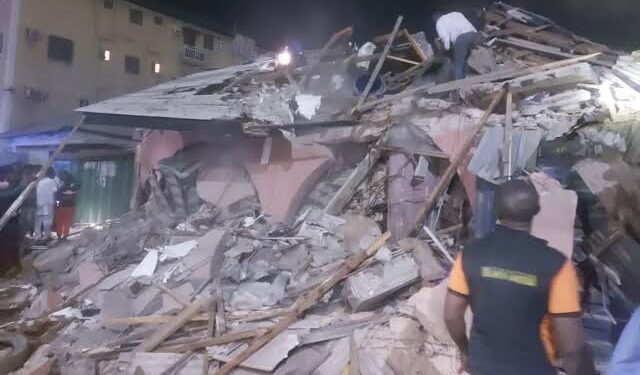 Ten feared dead as building collapses in Ibadan
