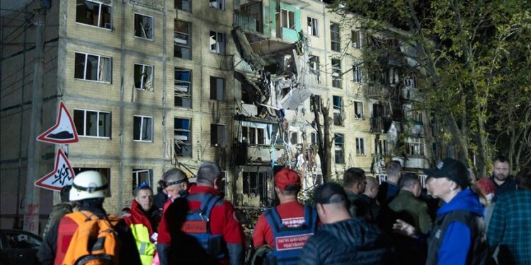 Ukraine says 12 injured in Russian airstrike on Kharkiv city