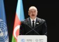 Azerbaijan’s president urges countries with ‘colonial past’ to help small island nations in fight against climate crisis