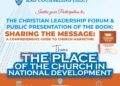 PRESS RELEASE – The Christian Leadership Forum Nigeria: JKU Institute of Leadership and Counseling Sets Stage for Inspirational Gathering of Christian Leaders