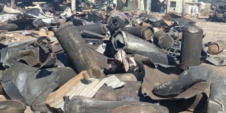 Gas explosion damaged six vehicles in Katsina: Police