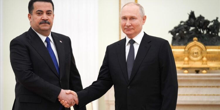 Russian president, Iraqi premier discuss situation in Middle East