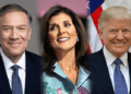 Pompeo, Haley won’t be in my government, says Trump