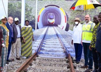 Ugandan president flags off construction of $3B railway line by Turkish firm