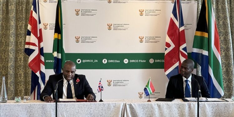 UK, South Africa to strengthen trade ties