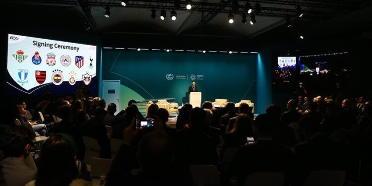 Football Clubs Alliance for Climate Initiative founded during UN Climate Change Conference
