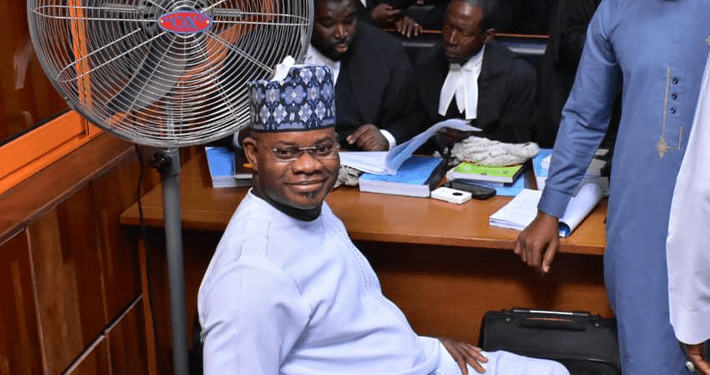 Judge walks out on ex-Governor Yahaya Bello over unruly supporters