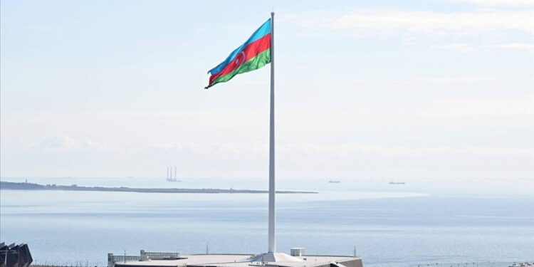 Azerbaijani flag included in Guinness Book as largest in world