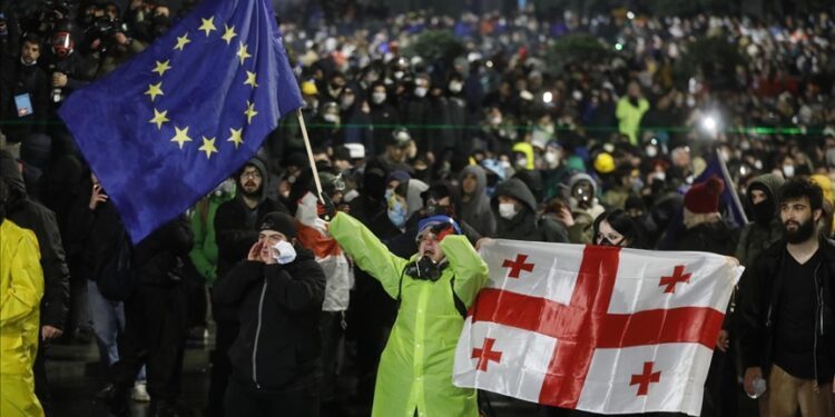 ‘Wake up Europe!’: Georgian president criticizes police response amid EU protests