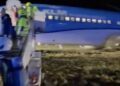 Dutch commercial flight veers off runway in Norway, all onboard unharmed