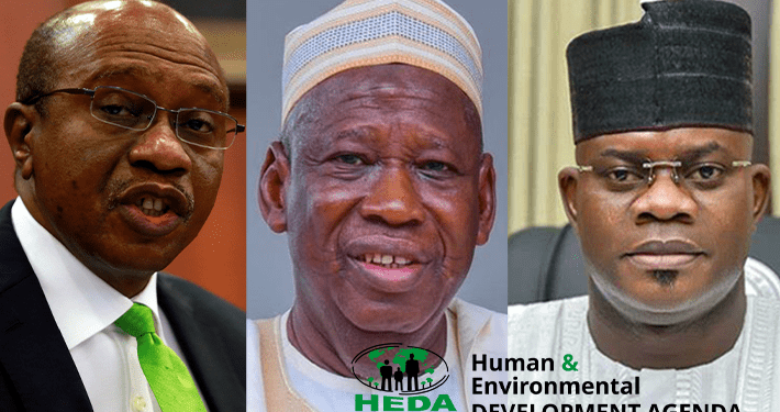 Emefiele, Ganduje, Yahaya Bello’s scandals make top 100 corruption cases in Nigeria