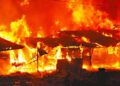Fire guts shops in Onitsha on Christmas Day