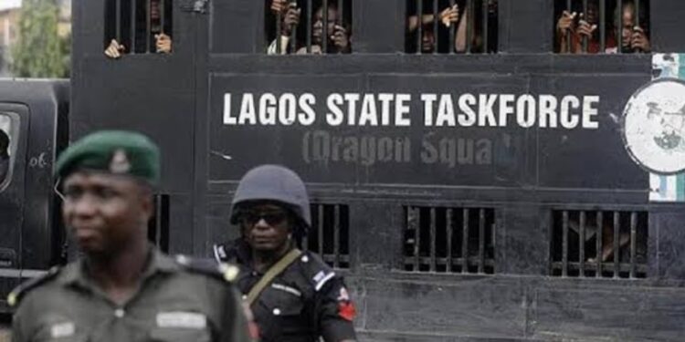 Lagos task force nabs 17 persons for suspected criminal activities