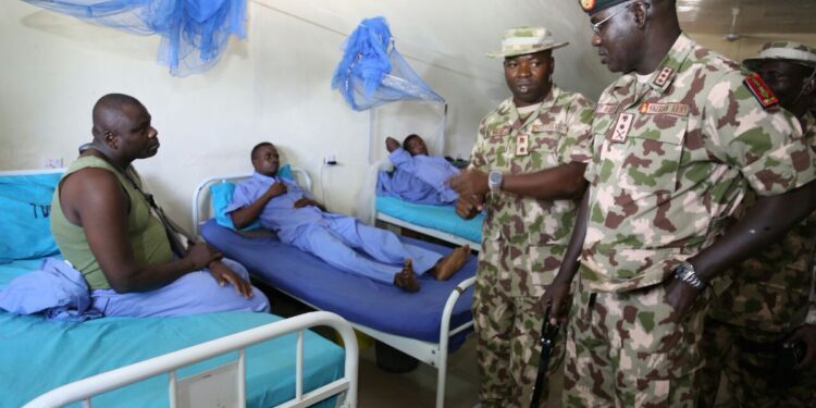 Nigerian Army gifts houses to wounded soldiers