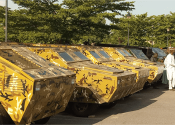 Defence minister asks for 50 additional APCs to crush bandits in two months