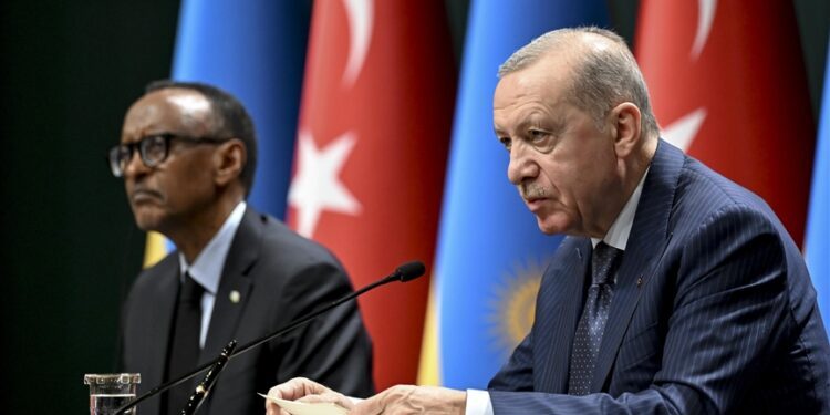 Türkiye ready to support resolving dispute between Rwanda, DRC: President Erdogan