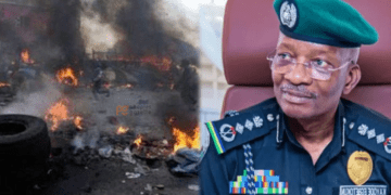 Police launch manhunt for Boko Haram terrorists after bomb attack killed officers