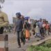 Thousands of Congolese civilians continue to flee as fighting intensifies near Goma