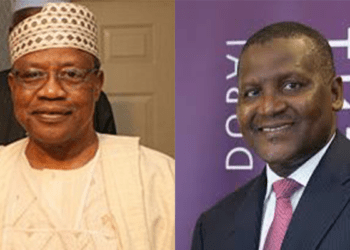 Dangote pledges N8 billion to IBB presidential library at autobiography launch, says ex-head of state ‘architect of private sector’
